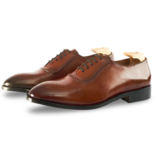 Belfast Tan Oxfords
