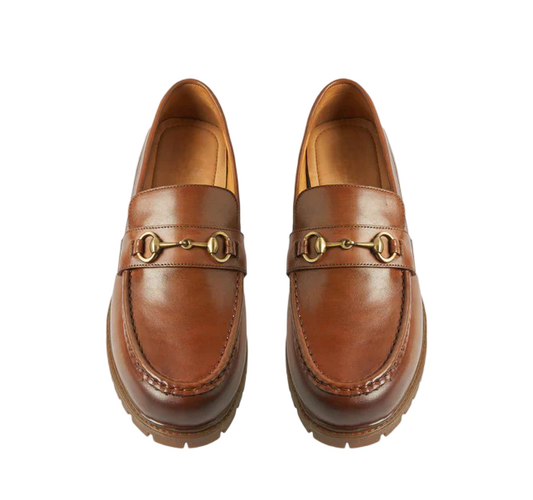 Camden Tan Horsebit Slip on
