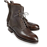 Lexaitaliano Cap Toe Boots in Brown Funchal