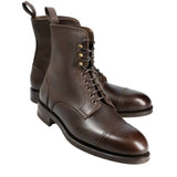 DRESS BOOTS IN BROWN GRAIN