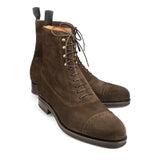 Lexaitaliano Balmoral Boots in Brown Suede