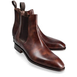 Lexaitaliano Dress Boots in Tobacco Suede