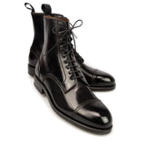 Lexaitaliano Black Cordovan Dress Boots