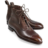 Lexaitaliano Balmoral Boots in Brown Grain