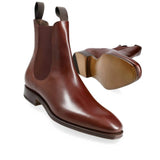Lexaitaliano Chelsea Boots in Burgundy Vegano
