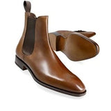 Lexaitaliano Chelsea Boots in Brown Vegano