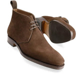 Chukka Boots in Brown Suede