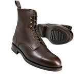 DRESS BOOTS IN BROWN GRAIN