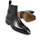 JODHPUR BOOTS IN BLACK BOXCALF