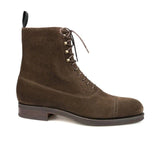 Lexaitaliano Balmoral Boots in Brown Suede