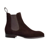 Brown Suede Chelsea Boots