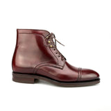 DRESS BOOTS IN CORDOVAN BURGUNDY