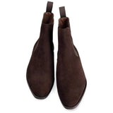 Brown Suede Chelsea Boots