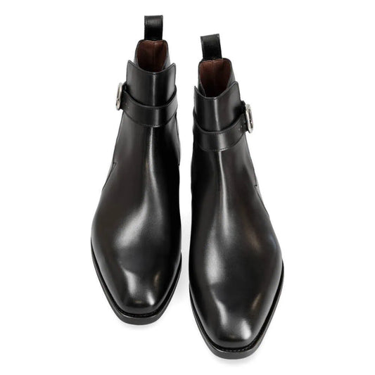 JODHPUR BOOTS IN BLACK BOX CALF
