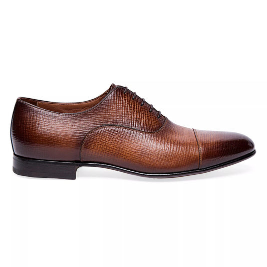 Aryan Embossed Leather Dress Shoes