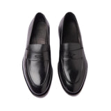 Aurus Penny Loafer - Black Hand Welted Classics Collection