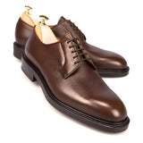 BROWN GRAIN DERBY SHOES