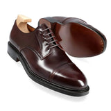 BURGUNDY CORDOVAN DERBY SHOES