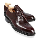 BURGUNDY CORDOVAN DERBY SHOES