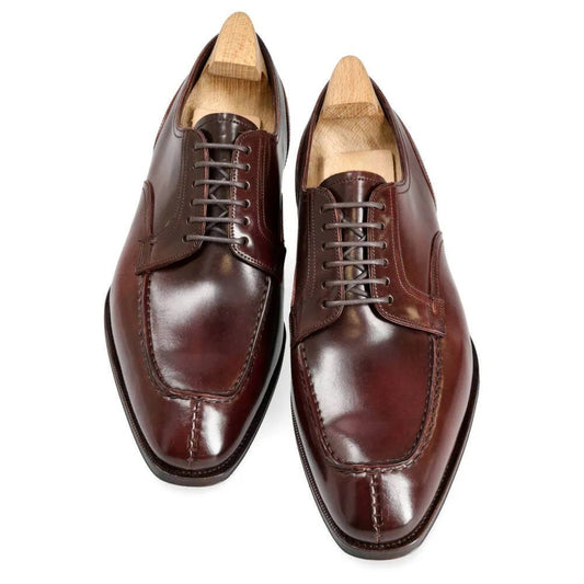 BURGUNDY CORDOVAN NORWEGIAN SHOES
