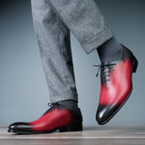 Benson Wholecut Oxford – Patina Oxblood