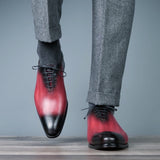 Benson Wholecut Oxford – Patina Oxblood
