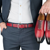 Benson Wholecut Oxford – Patina Oxblood