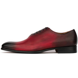 Benson Wholecut Oxford – Patina Oxblood