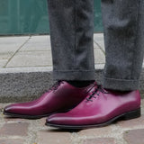 Benson Wholecut Oxford – Plum