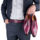 Benson Wholecut Oxford – Plum