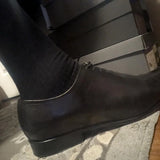 Benson Wholecut Oxford – Black