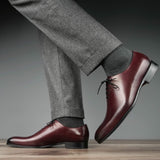 Benson Wholecut Oxford – Oxblood