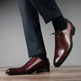 Benson Wholecut Oxford – Oxblood