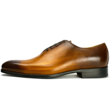 Benson Wholecut Oxford – Custom Patina Tan
