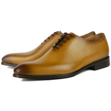 Benson Wholecut Oxford – Almond Tan