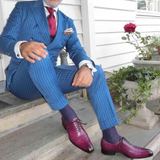 Benson Wholecut Oxford – Plum