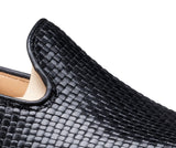 Black Leather Bexley Loafers