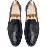 Black Leather Bexley Loafers