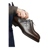 Camria Whole Cut Oxfords - Leather Shoes
