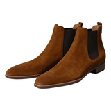 Leather Lucca Slip On Chelsea Boots