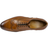Cambridge Wingtip Oxford Brogue – Light Tan
