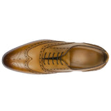 Cambridge Wingtip Oxford Brogue – Almond Tan