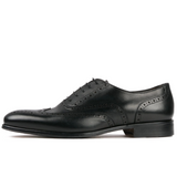 Cambridge Wingtip Oxford Brogue – Black