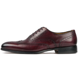 Cambridge Wingtip Oxford Brogue Oxblood