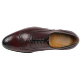 Cambridge Wingtip Oxford Brogue Oxblood