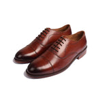 Captoe Classic Lace-Up Shoes – Pure Italian Leather