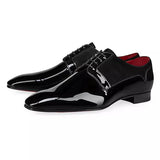 Christian Louboutin Chickito W Patent Leather Derby Shoes
