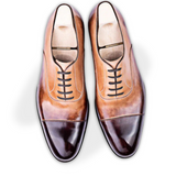 Classic Handmade Shiny Leather Oxford Shoes