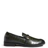 Croco Premium Slip-On Leather Loafers