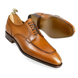 DERBY SHOES IN COGNAC